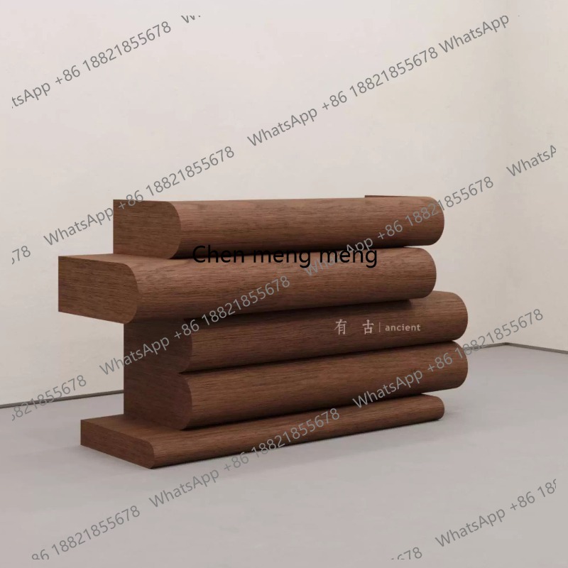 Home Office Tienda - Design-Service Empfangstheken Elegante Verkaufstheken Begrüßungs-Empfangstresen Vorderseitige