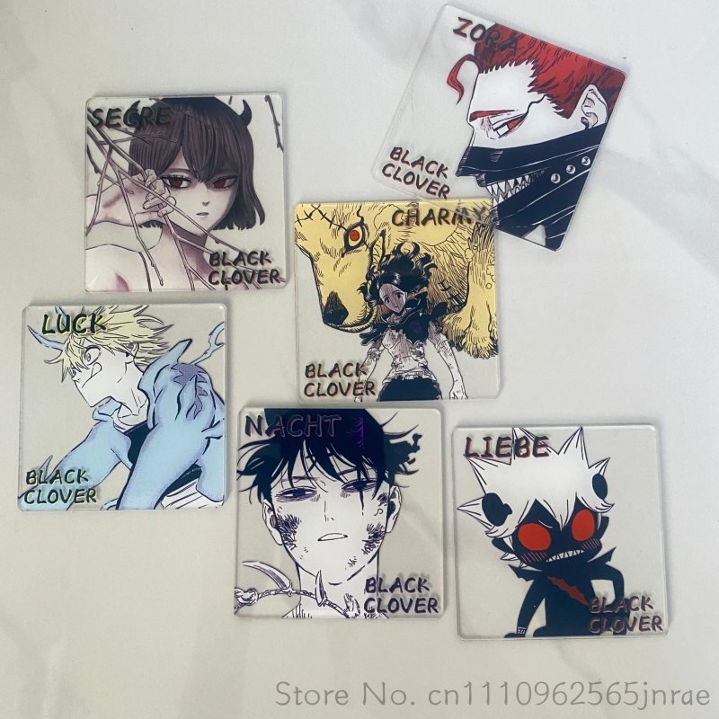 Home Office Hidden Desk - Black Clover Anime Kreative Acryl-Untersetzer Asta