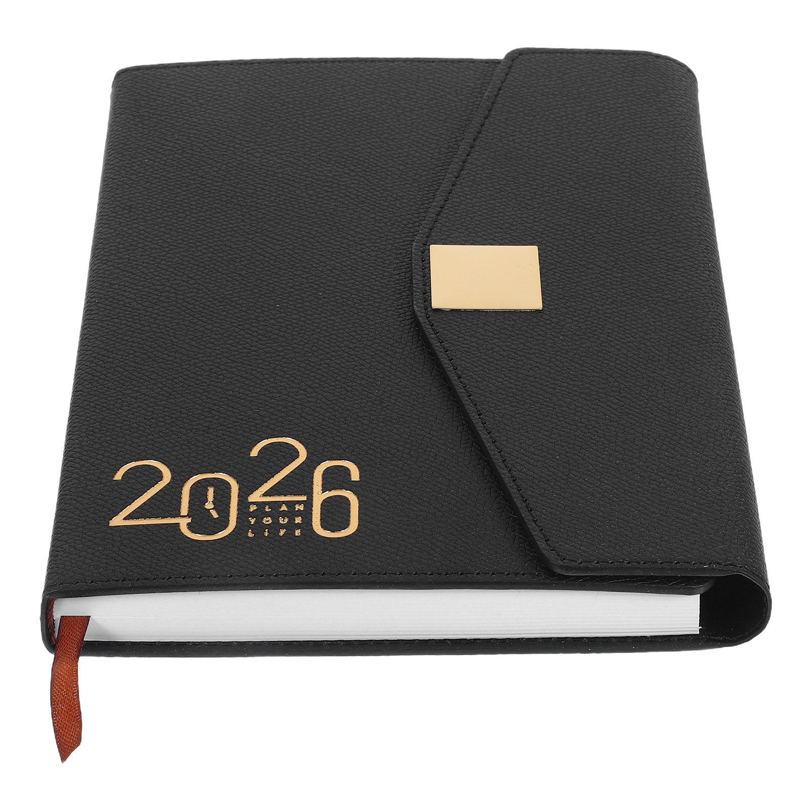 Home Office 365 - Tagesplaner 365 Seiten Dickpapier 2026 Modernes