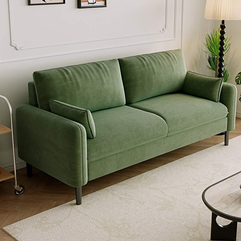 Home Office News - Stoffsofa Wohnzimmer Doppel- oder Dreisitzer Mietzimmer