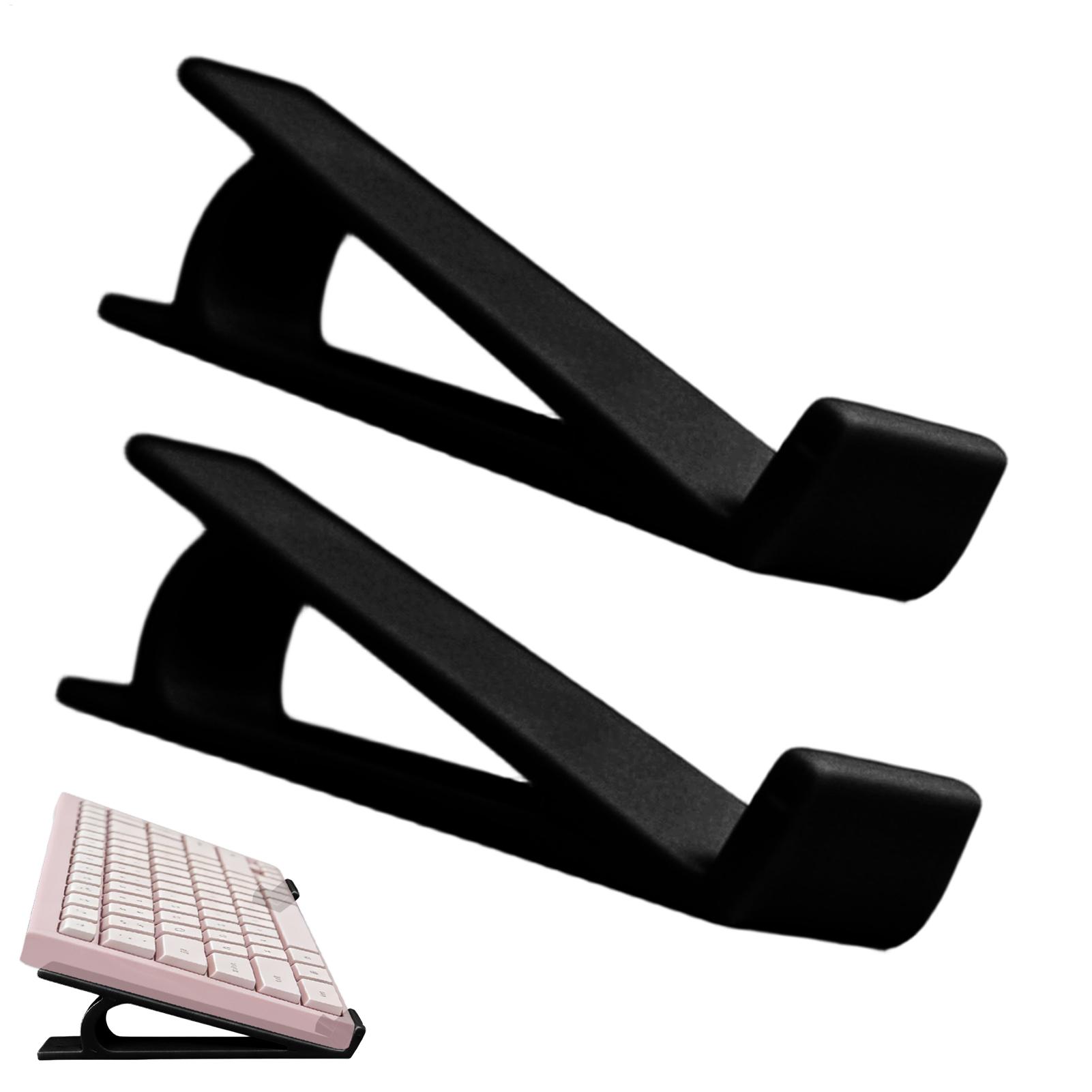 Home Office Programmer - Ergonomischer, rutschfester Tastaturständer, 2 Stück, tragbarer
