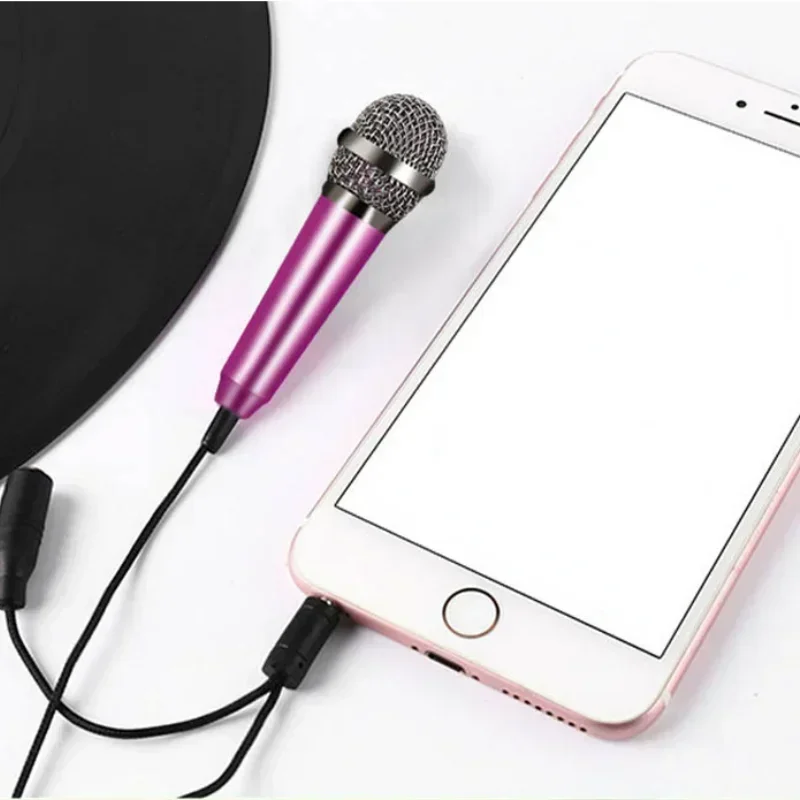 Home Office Studio - Mini Tragbare 3,5mm Stereo Studio Mic