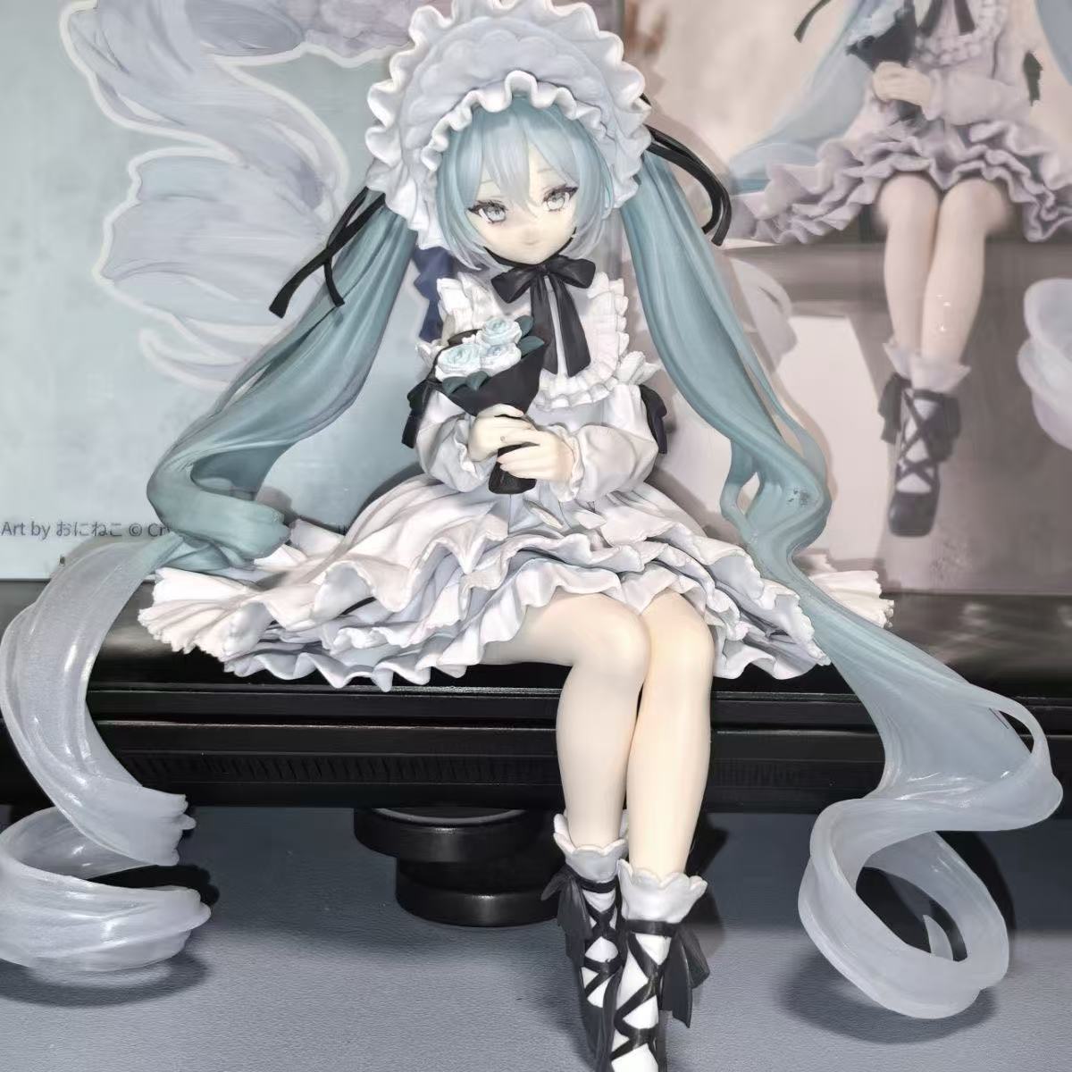 Home Office Romance Manga - 12cm Miku Anime-Figur Retro Schönes Mädchen