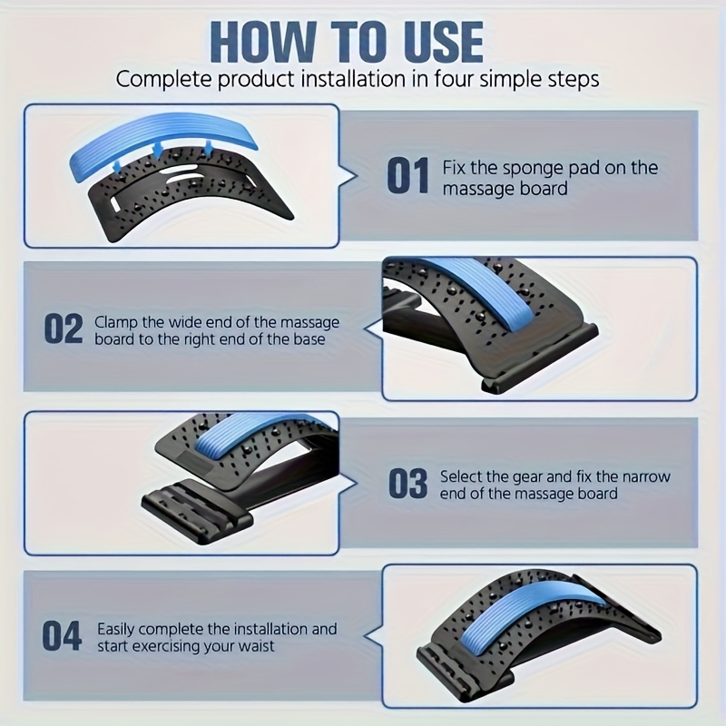 3-stufiger Rückenstrecker Halt – Home Or Office Use Bewertung und Preis