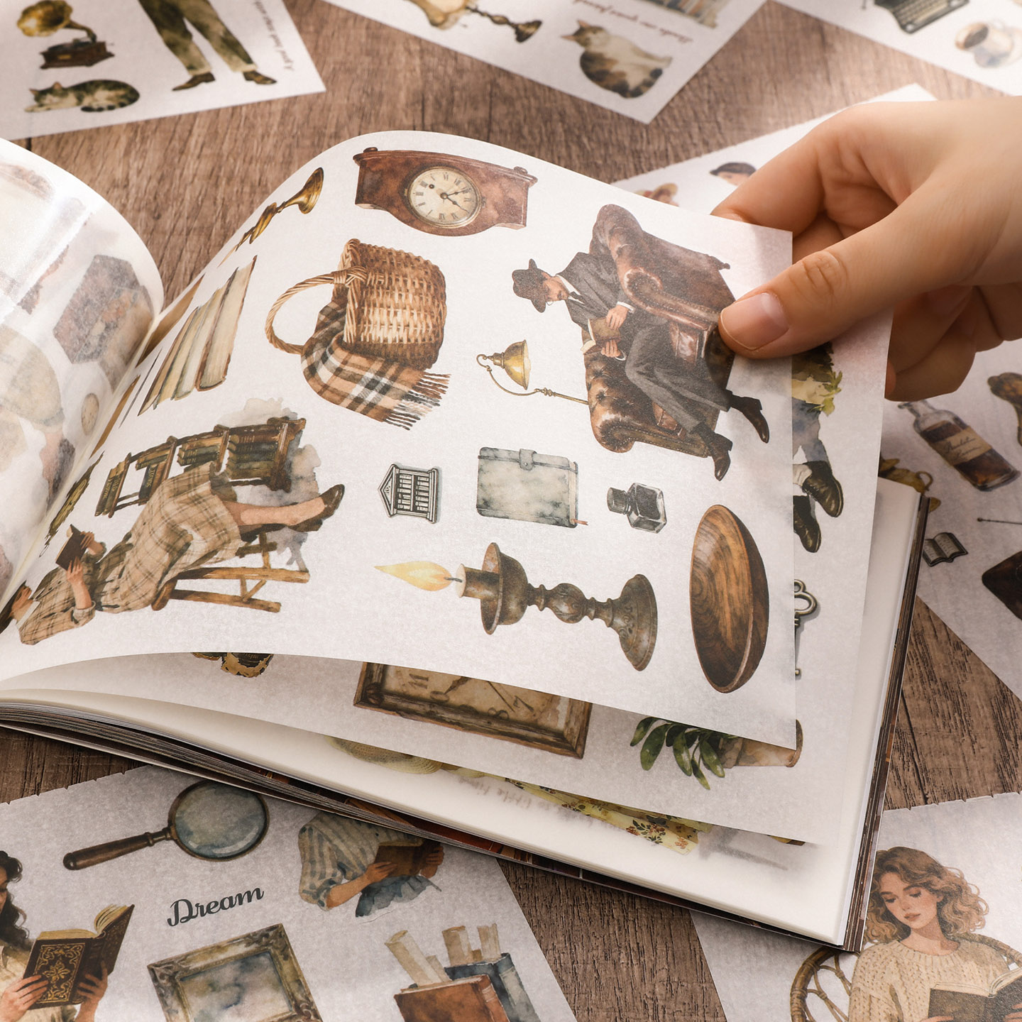 50 Blatt/Buch Retro-Material A – Home Office Login Bewertung und Preis