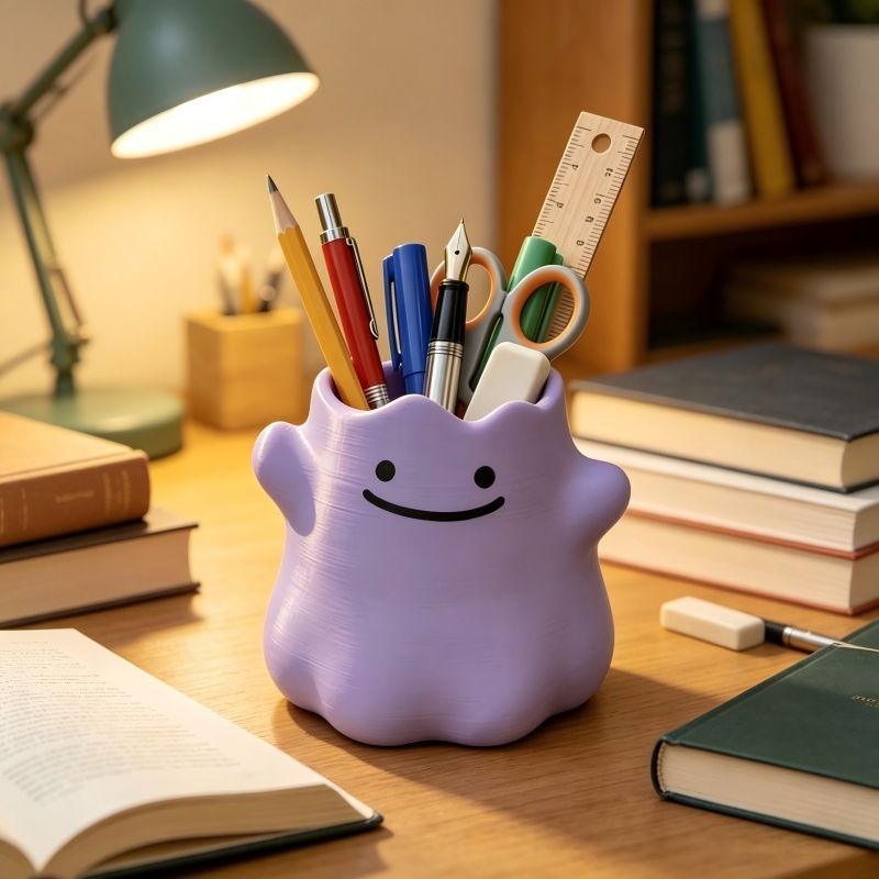 Stiftehalter mit Cartoon-Chara – Home Or Office Use Bewertung und Preis