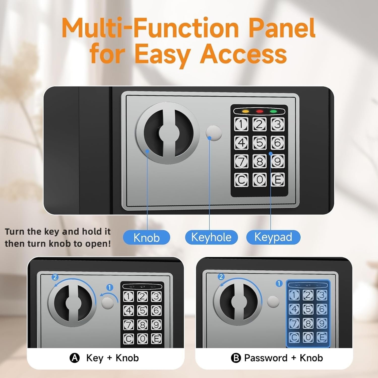 2026 NEUER Elektronischer Safe – Home Office Login Bewertung und Preis
