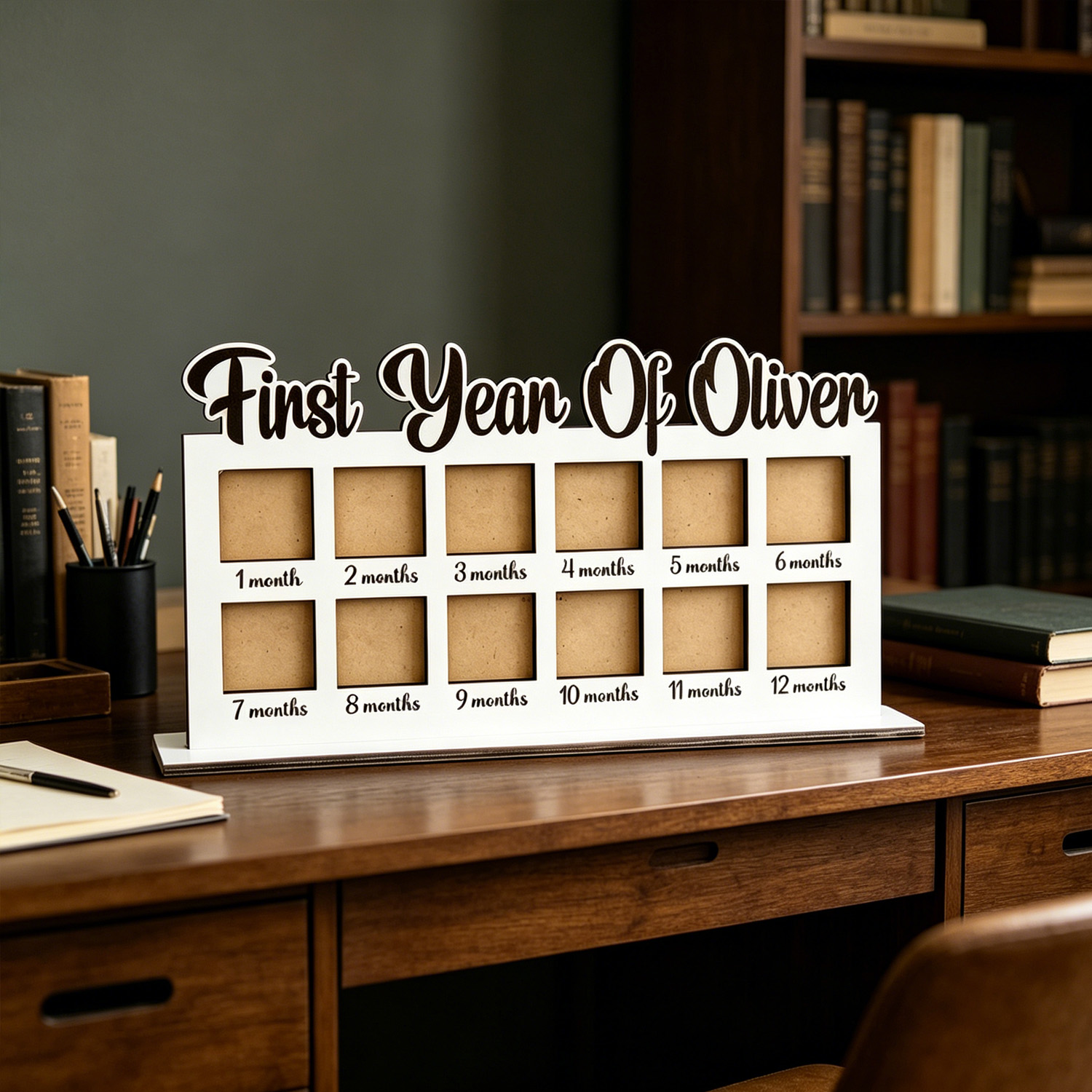 1 Stück Personalisierter Holz- – Home Office Photos Bewertung und Preis