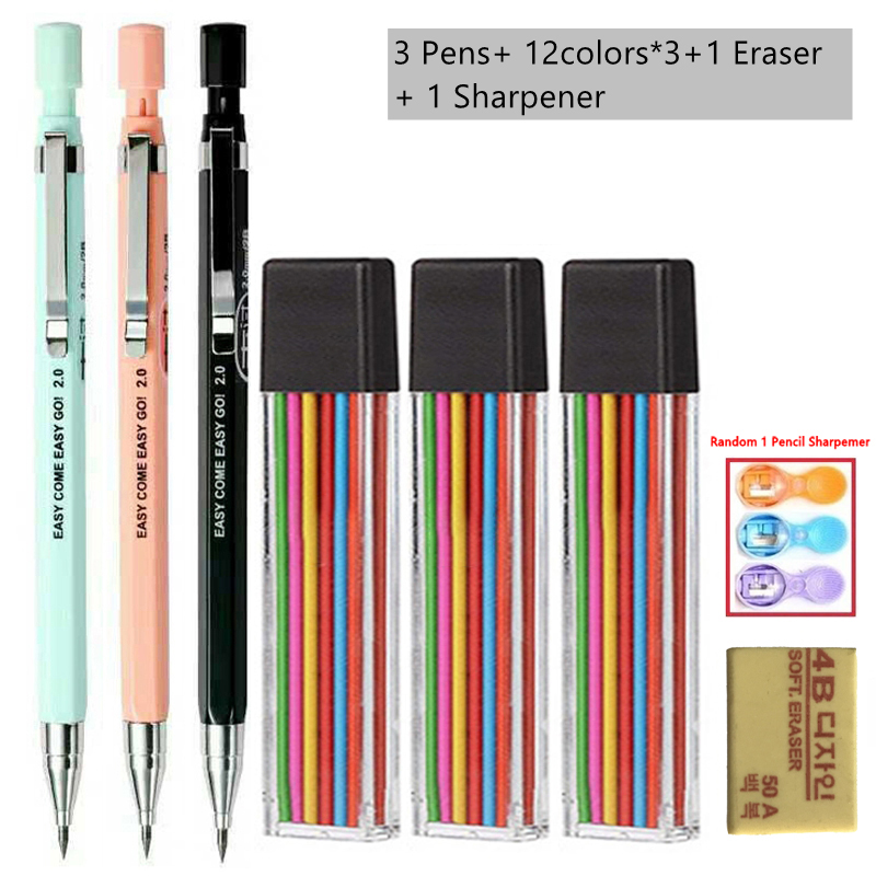 Druckbleistift-Set 2,0 mm mit  – Staedtler Pencil Lumocolor Bewertung und Preis