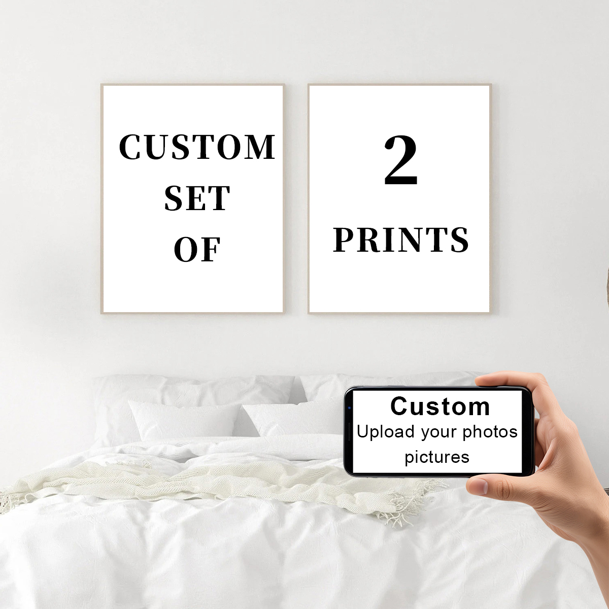 2 Stück/Set Individuelle Leinw – Home Office Photos Bewertung und Preis