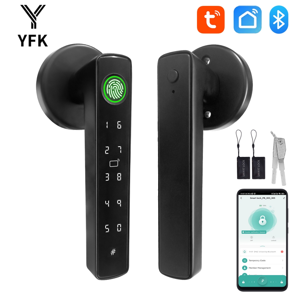 YFK Tuya 5-in-1 Smart-Türgriff – Home Office Login Bewertung und Preis